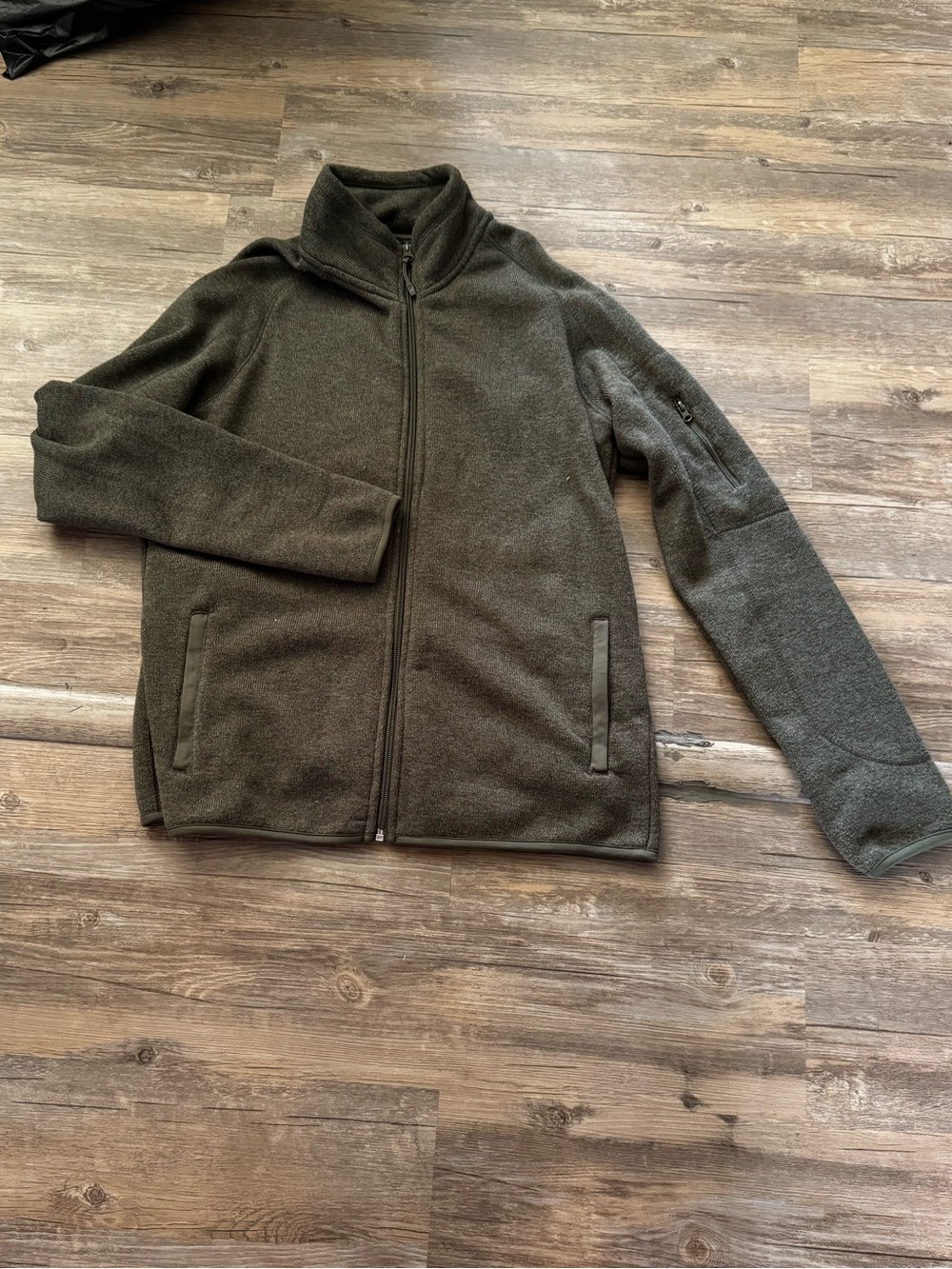 ACX Active Forest/Sage Fleece Autumn Sweater